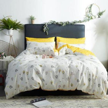 3D Little Lion 17176 Bed Pillowcases Quilt