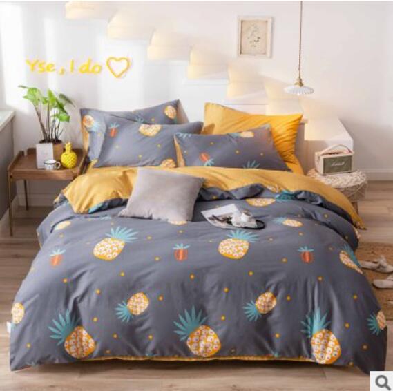 3D Pineapple 16070 Bed Pillowcases Quilt