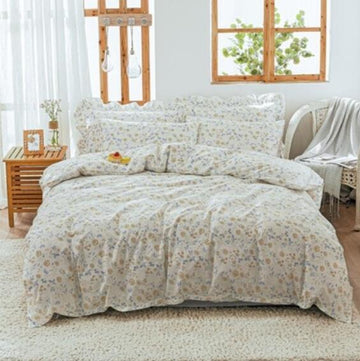 3D Small Floral 40319 Bed Pillowcases Quilt