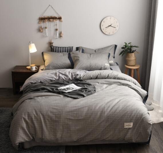 3D Gray 14021 Bed Pillowcases Quilt