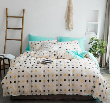 3D Wave Point 14154 Bed Pillowcases Quilt