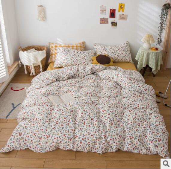 3D Floral Pattern 15101 Bed Pillowcases Quilt