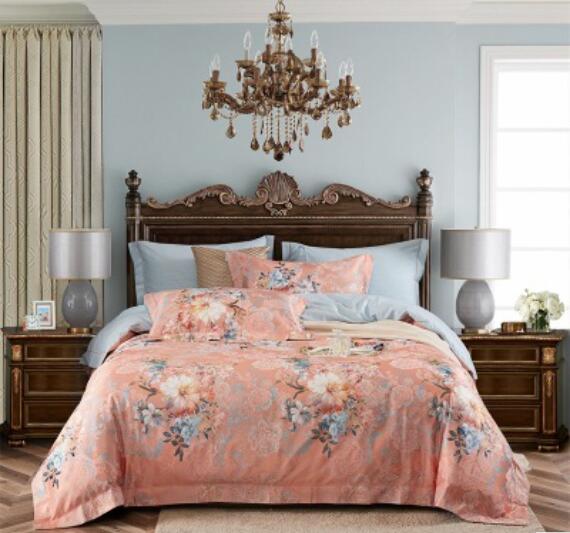 3D Fleshy Orange Flower 14125 Bed Pillowcases Quilt