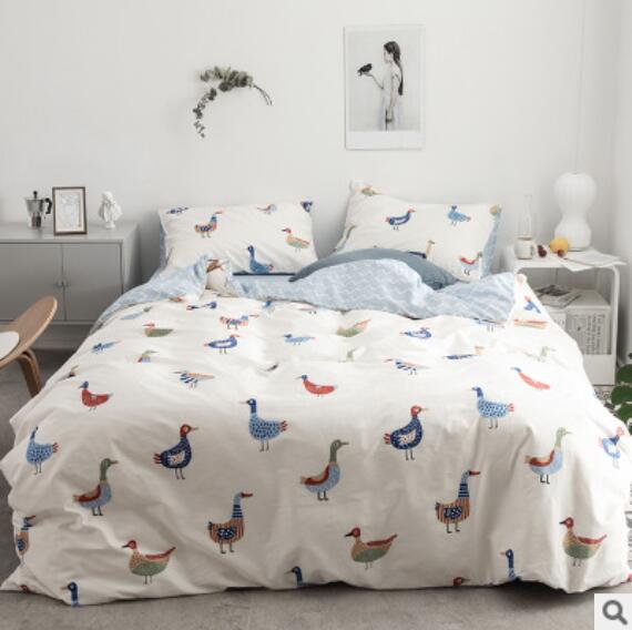 3D Color Duck 17055 Bed Pillowcases Quilt