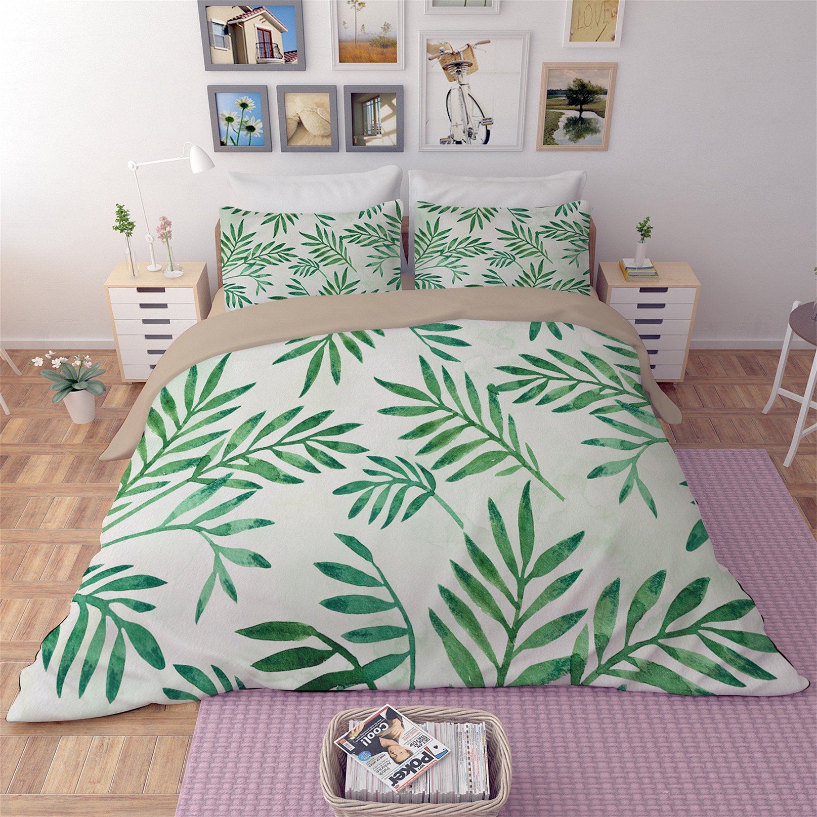 3D Fly Plants 110 Bed Pillowcases Quilt Wallpaper AJ Wallpaper 