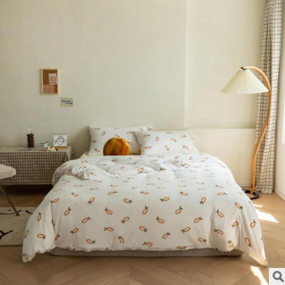 3D Small Pineapple 17146 Bed Pillowcases Quilt