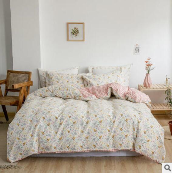 3D Pink Floral 30117 Bed Pillowcases Quilt
