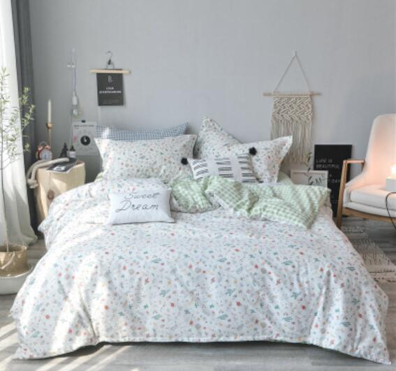 3D Colorful Floral 14139 Bed Pillowcases Quilt