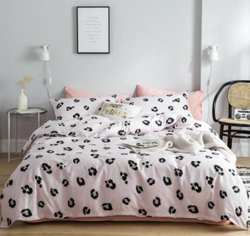 3D Leopard Pattern 30216 Bed Pillowcases Quilt