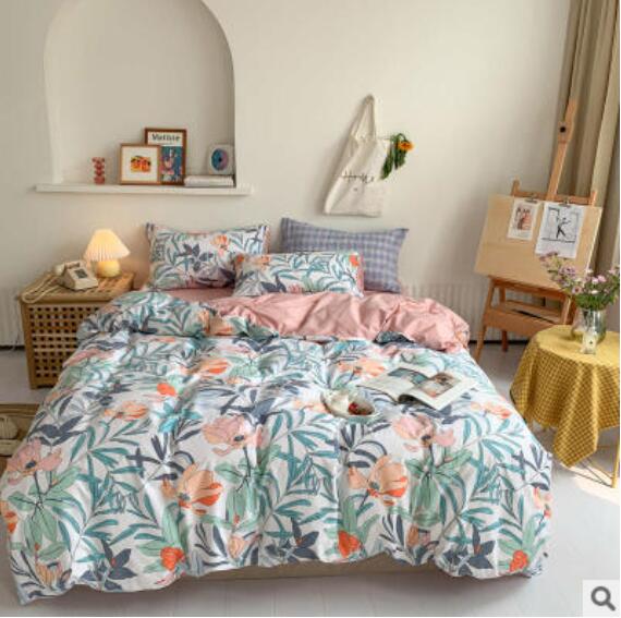 3D Flower Pattern 17001 Bed Pillowcases Quilt