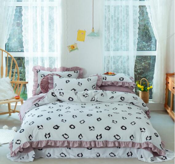 3D Leopard 17167 Bed Pillowcases Quilt
