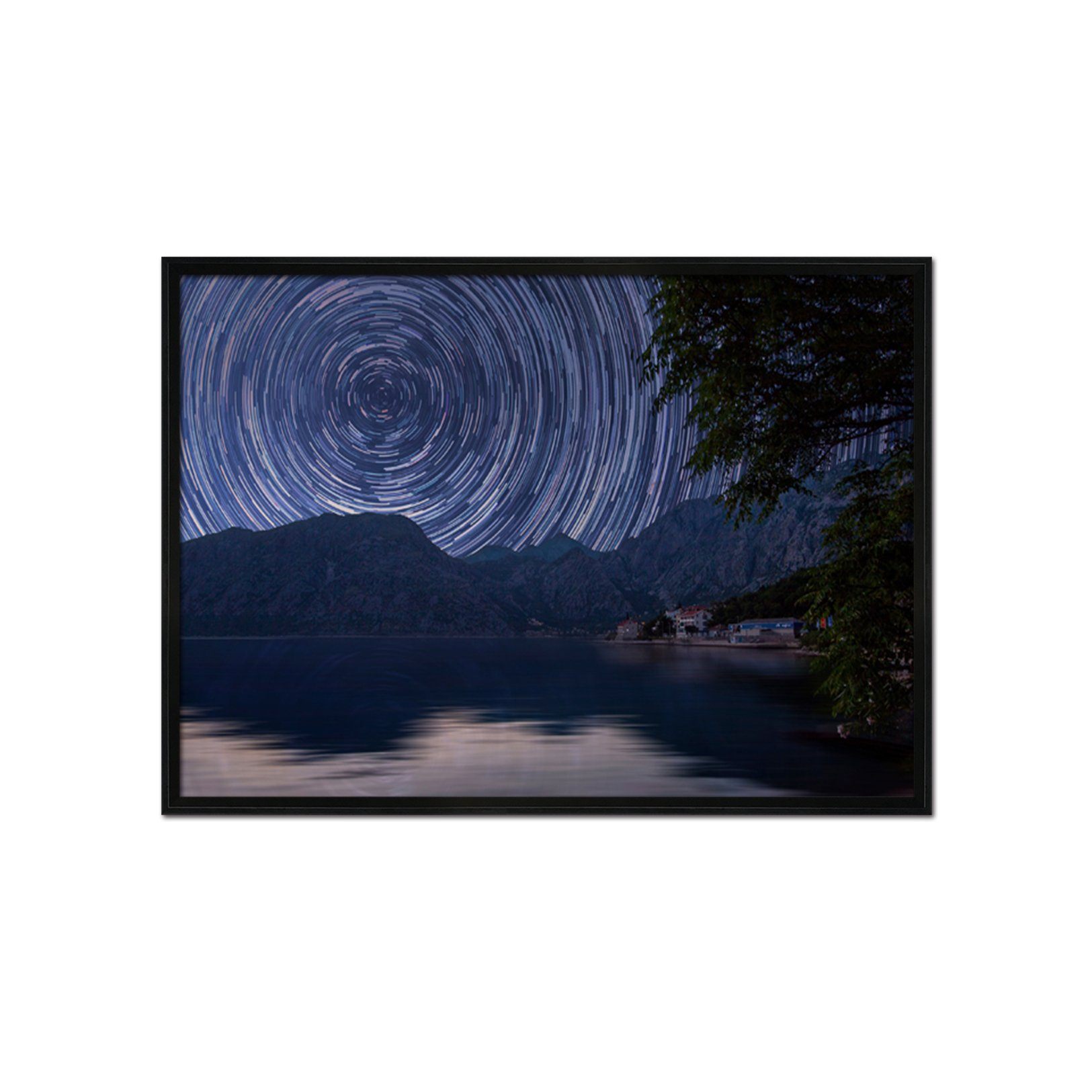 3D Star Vortex 036 Fake Framed Print Painting Wallpaper AJ Creativity Home 