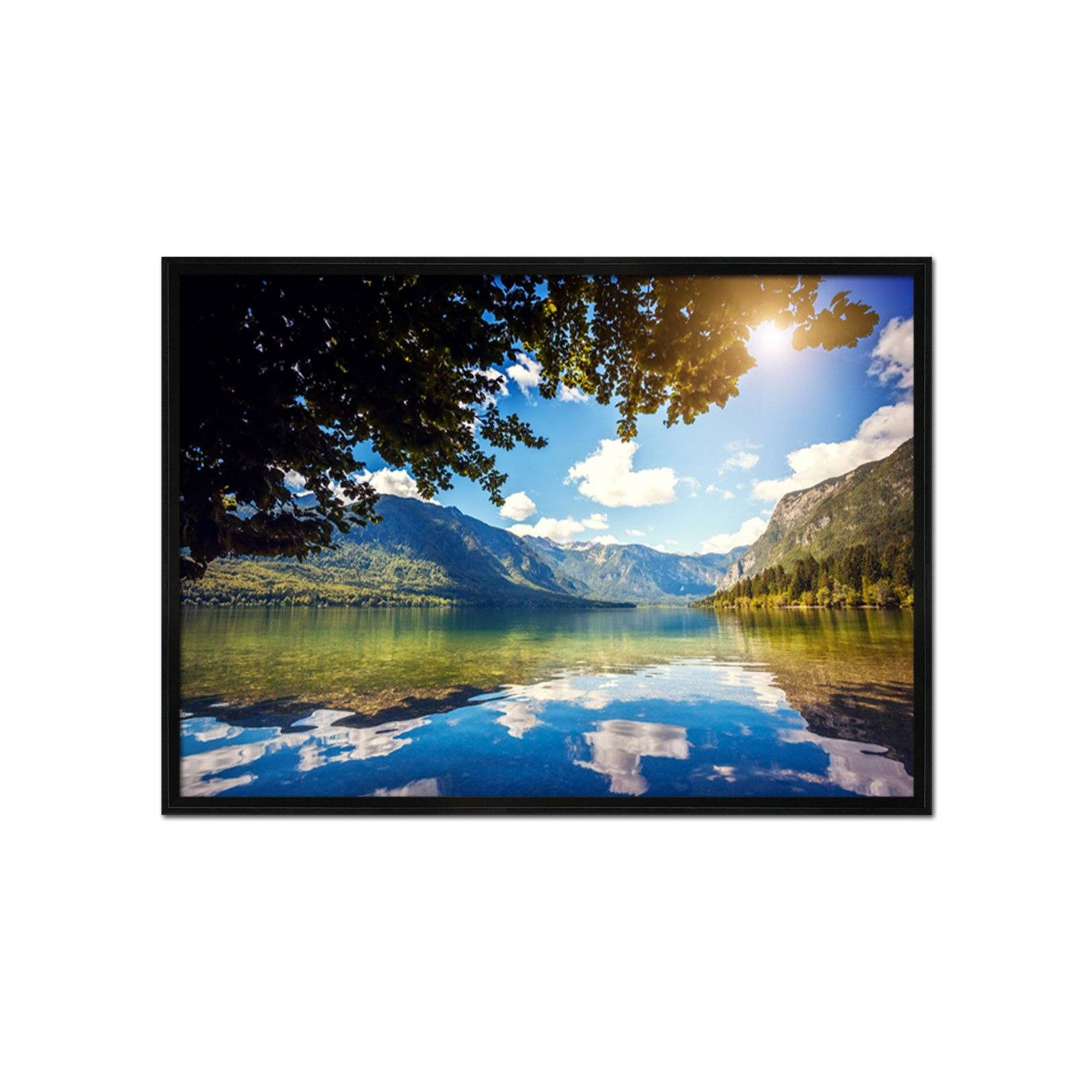 3D Endless Sea 169 Fake Framed Print Painting Wallpaper AJ Creativity Home 