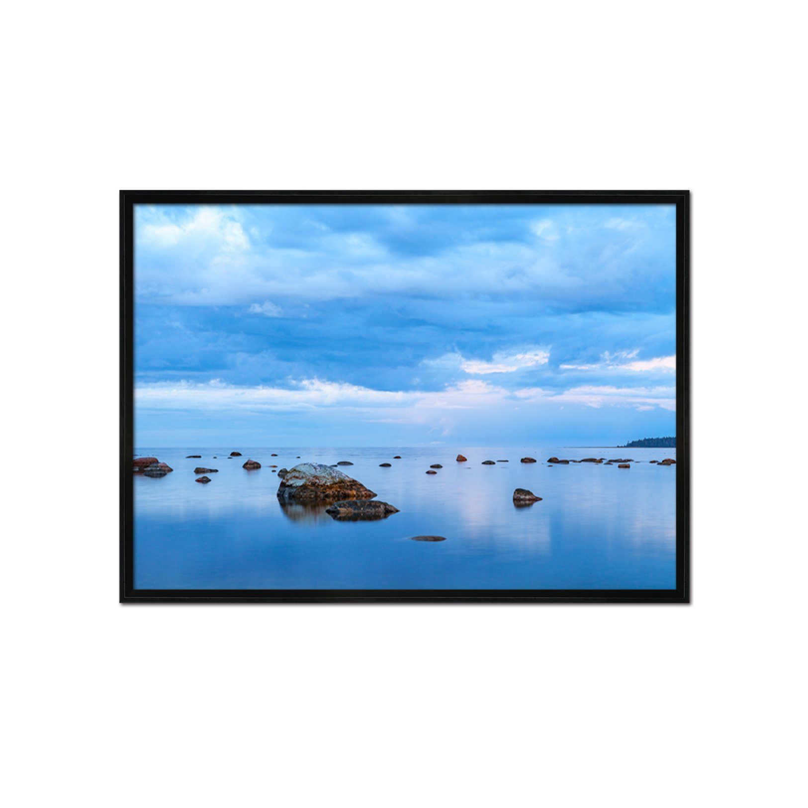 3D Beautiful Sea 159 Fake Framed Print Painting Wallpaper AJ Creativity Home 