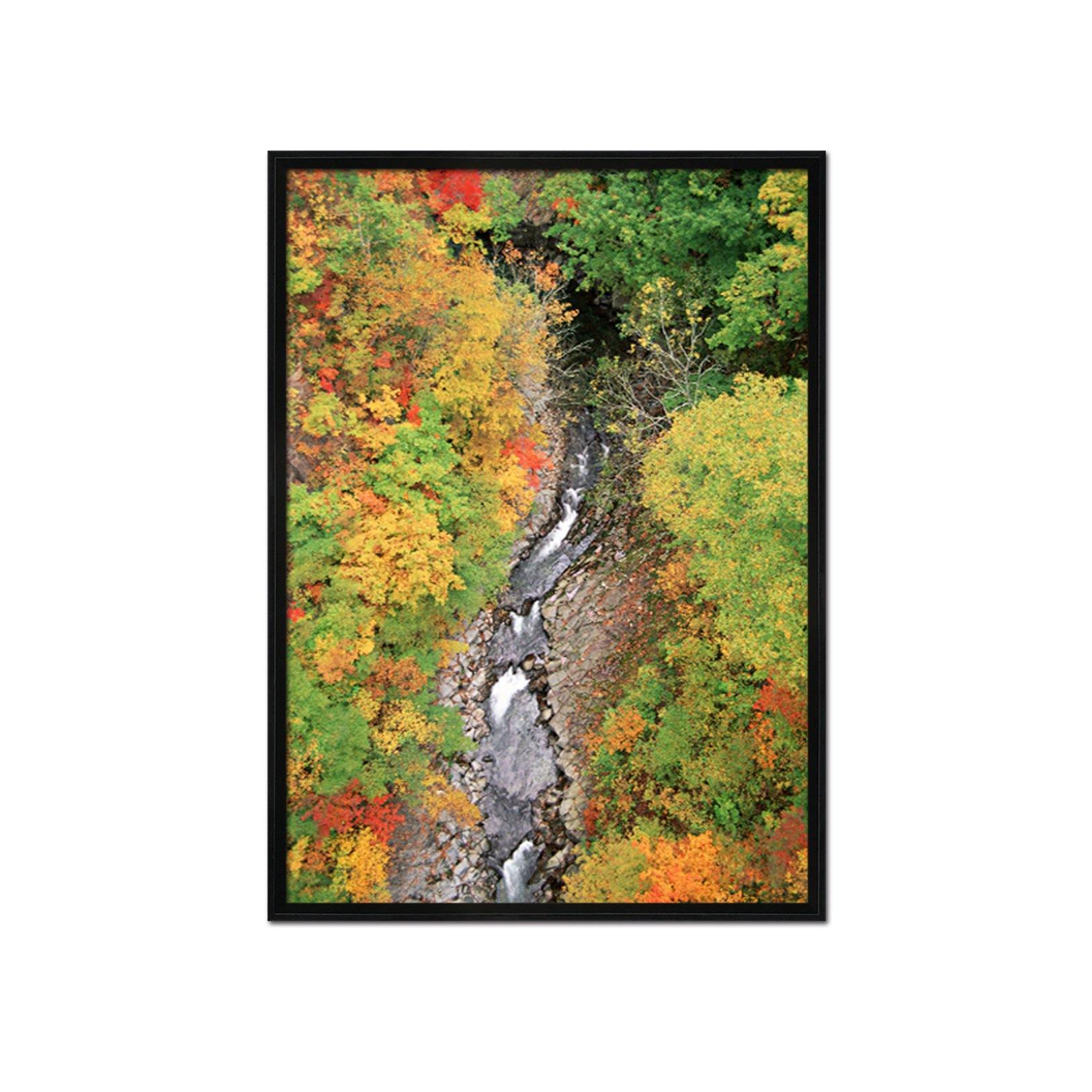 3D Small Stream 008 Fake Framed Print Painting Wallpaper AJ Creativity Home 