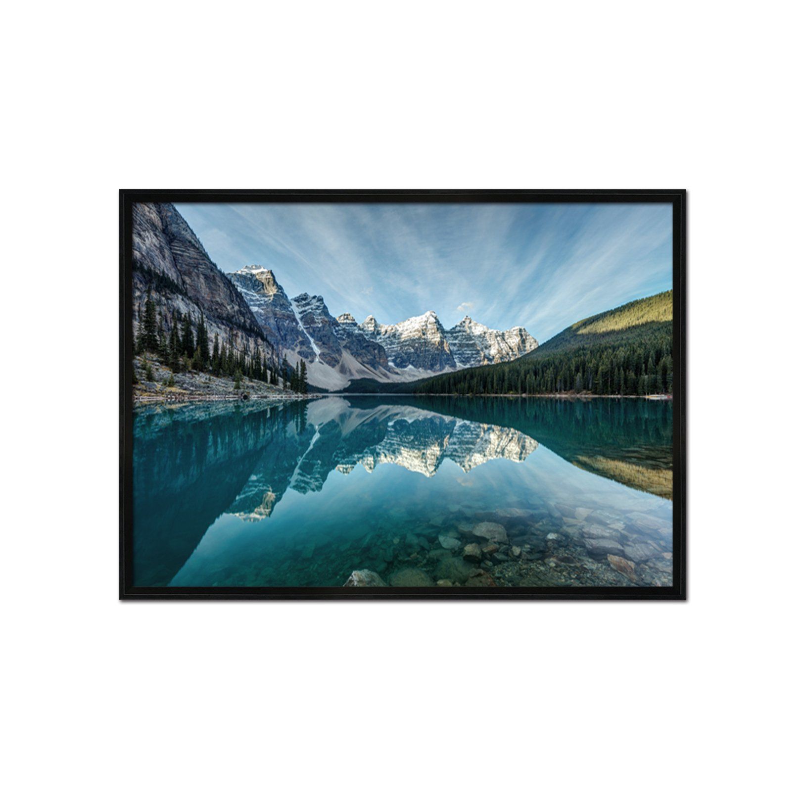 3D Mountain Peak 178 Fake Framed Print Painting Wallpaper AJ Creativity Home 