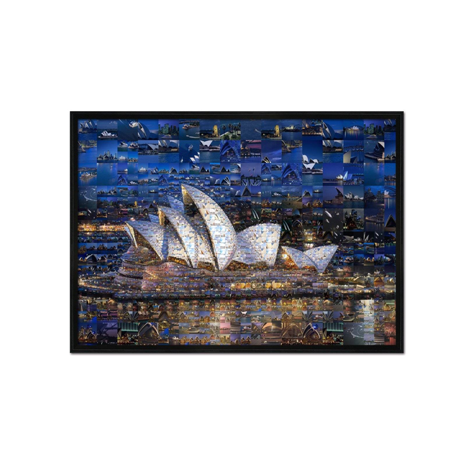 3D Beautiful House 017 Fake Framed Print Painting Wallpaper AJ Creativity Home 