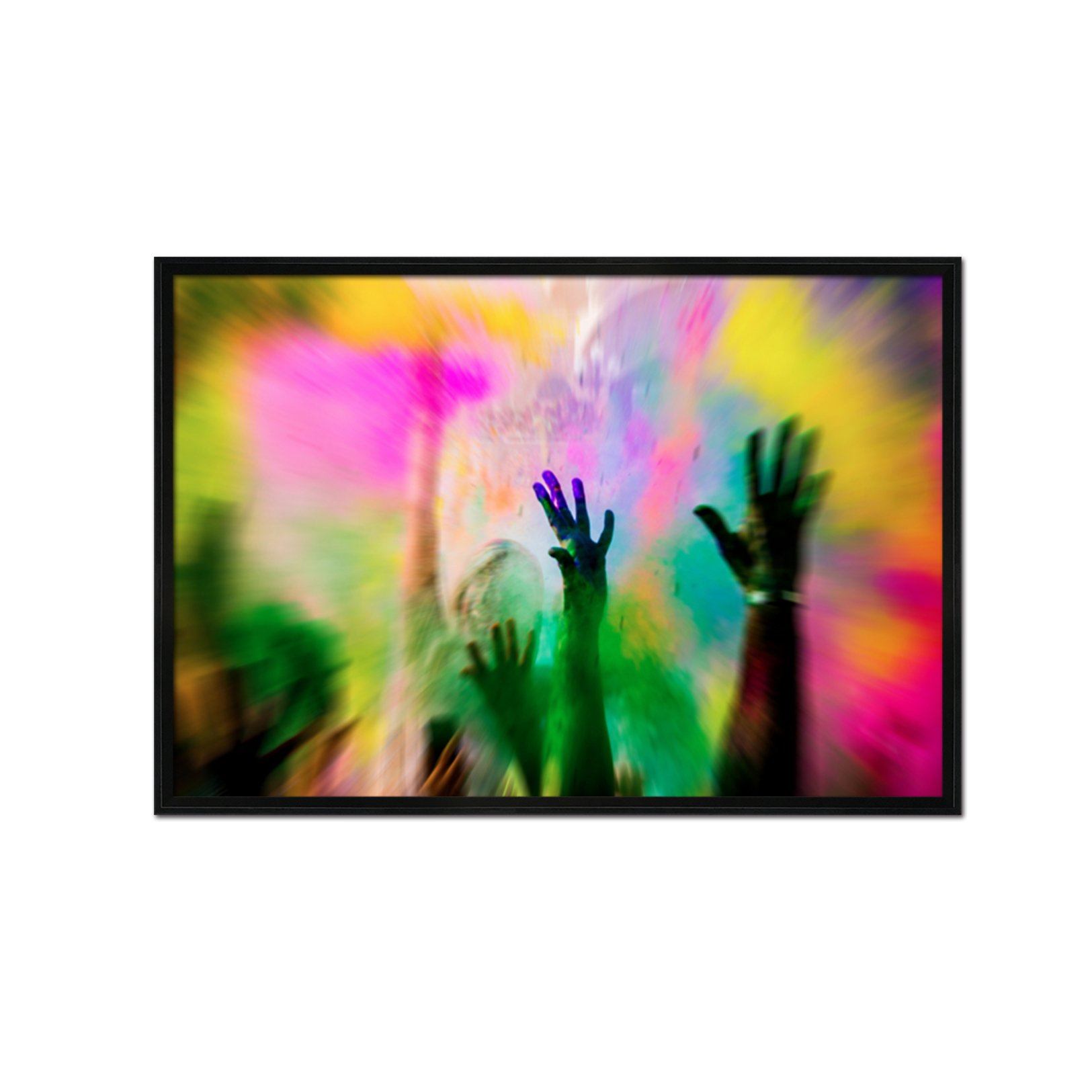 3D Color Arm 026 Fake Framed Print Painting Wallpaper AJ Creativity Home 