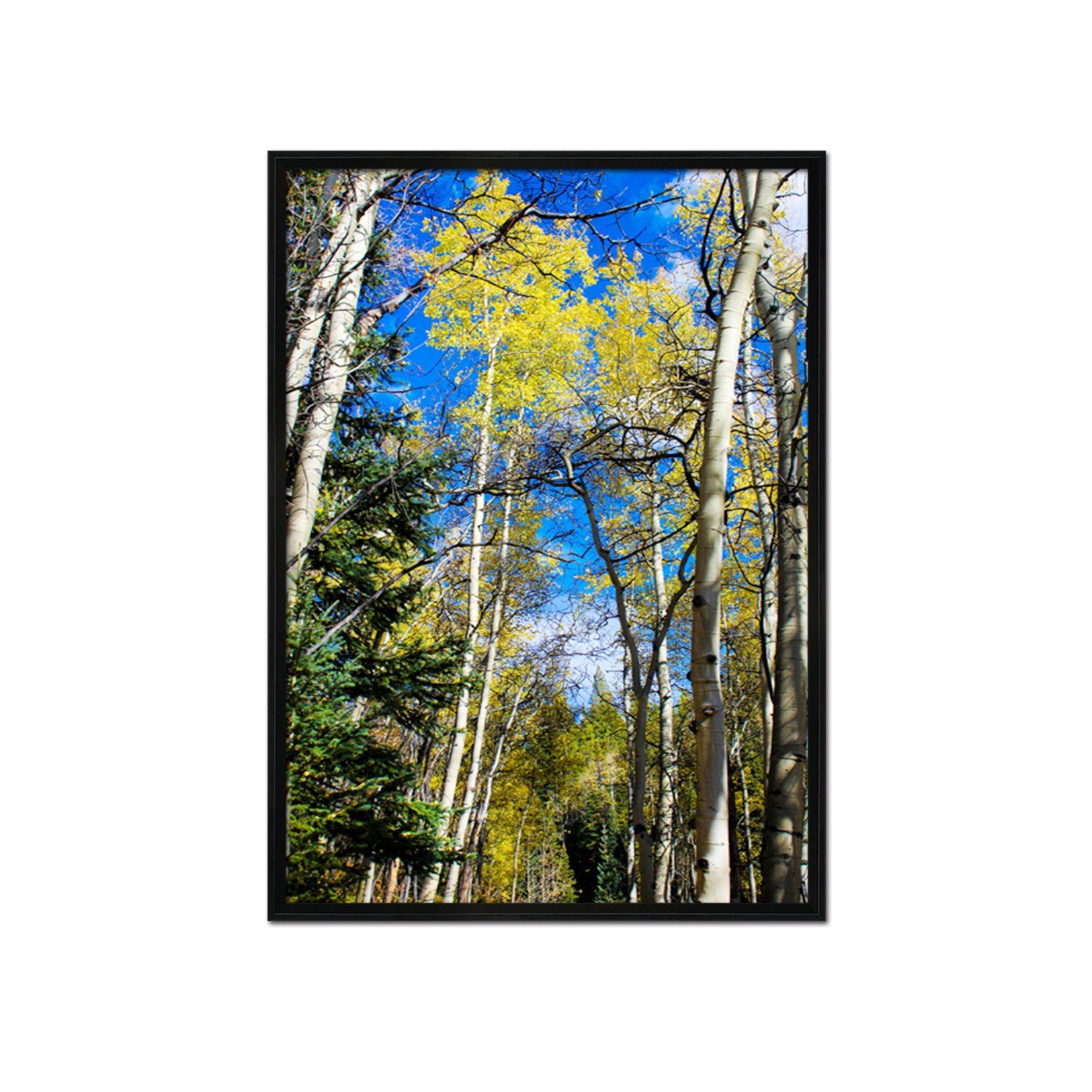 3D Sky Tree 140 Fake Framed Print Painting Wallpaper AJ Creativity Home 