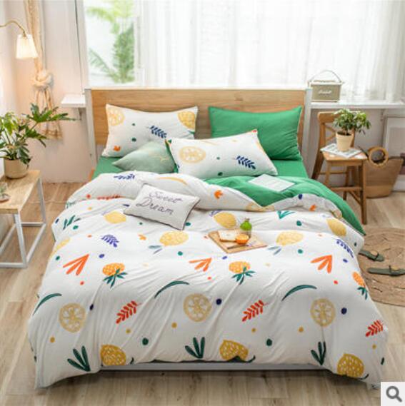 3D Orange Flower 40279 Bed Pillowcases Quilt