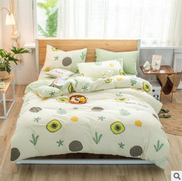 3D Avocado Grass 40263 Bed Pillowcases Quilt