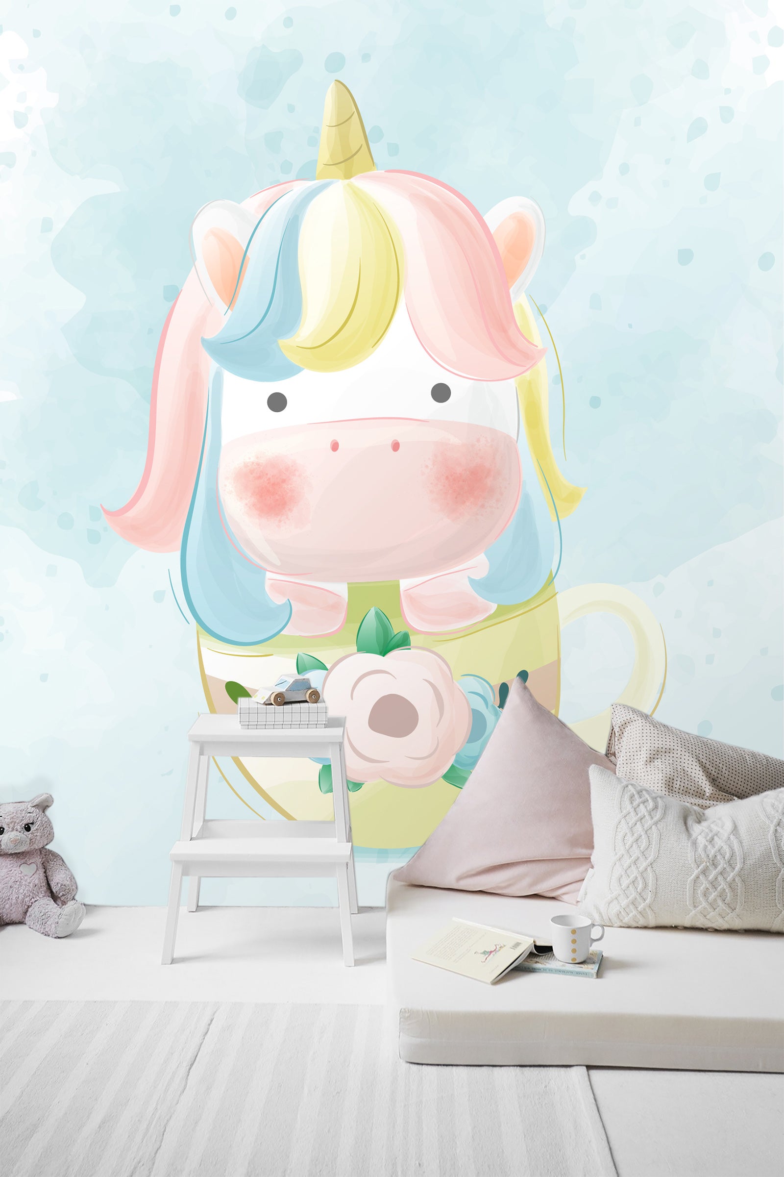 3D Cup Cow 58109 Wall Murals