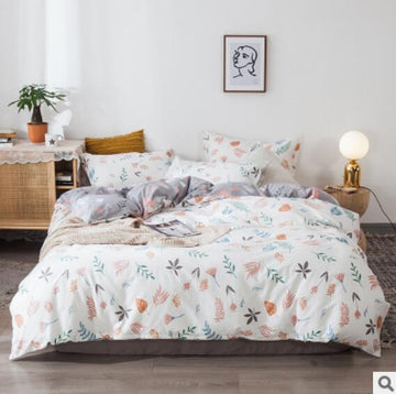 3D Leaf 14218 Bed Pillowcases Quilt
