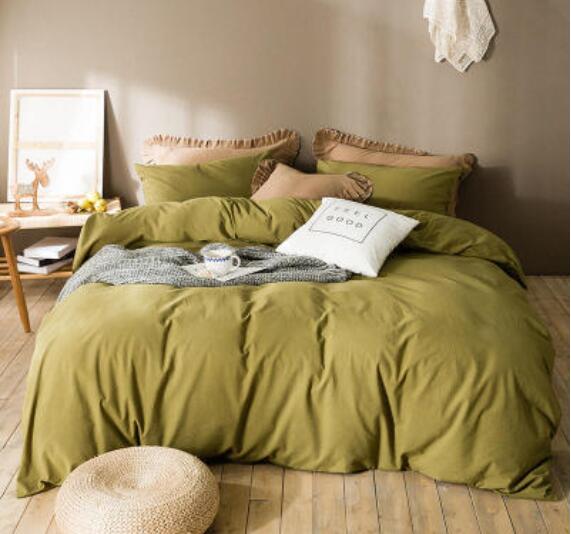 3D Avocado Green 30003 Bed Pillowcases Quilt
