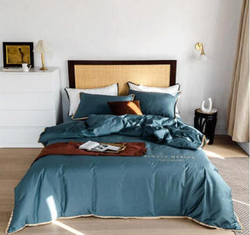3D Blue 50141 Bed Pillowcases Quilt