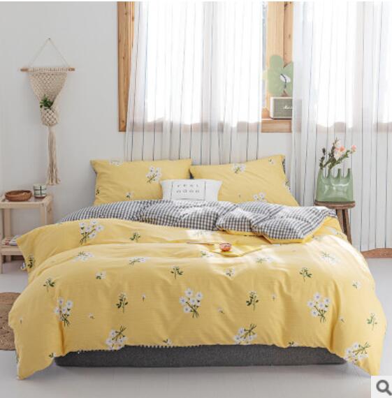 3D Yellow Flower 30331 Bed Pillowcases Quilt