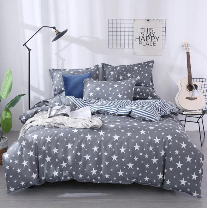 3D Five-Pointed Star Pattern 3005 Bed Pillowcases Quilt