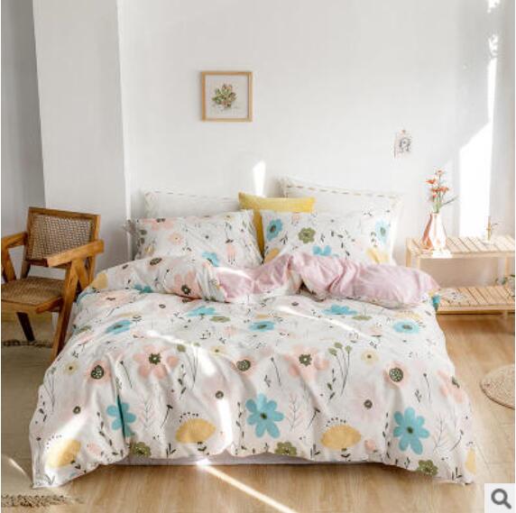 3D Colored Flowers 30118 Bed Pillowcases Quilt
