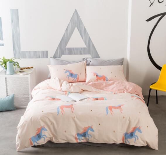 3D Unicorn 30297 Bed Pillowcases Quilt