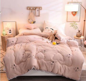 3D Cat Face 18131 Bed Pillowcases Quilt