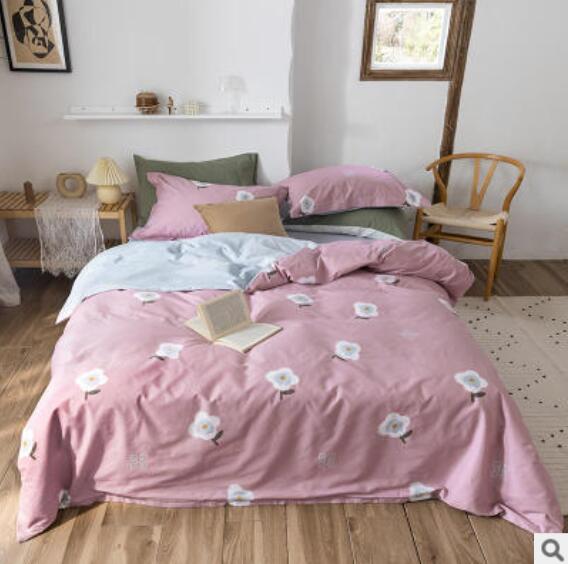 3D White Flowers 30314 Bed Pillowcases Quilt