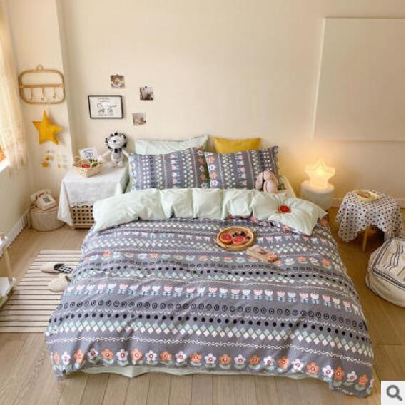 3D Grey Flower Totem 40193 Bed Pillowcases Quilt