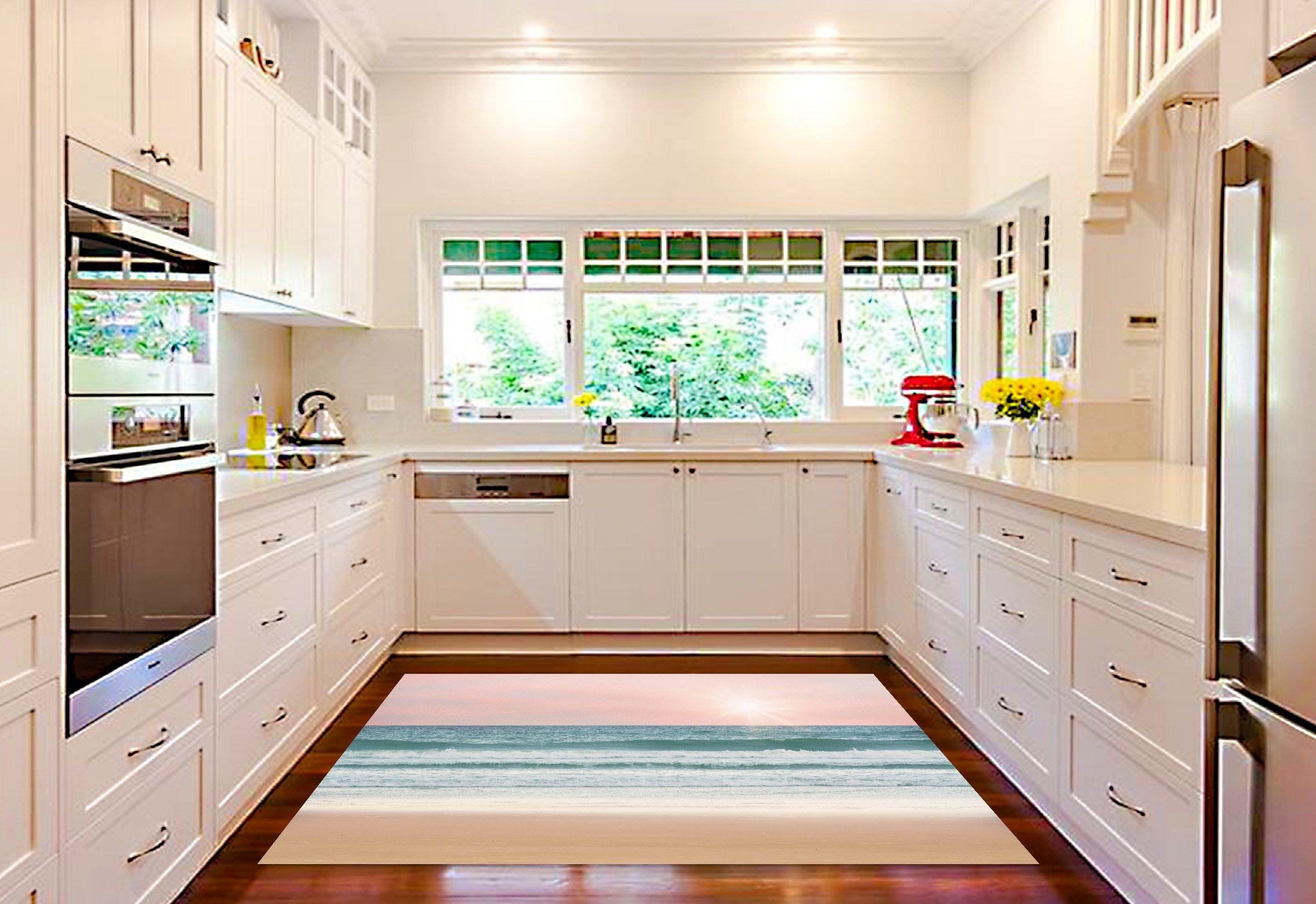 3D Sea Scenery 507 Kitchen Mat Floor Mural Wallpaper AJ Wallpaper 