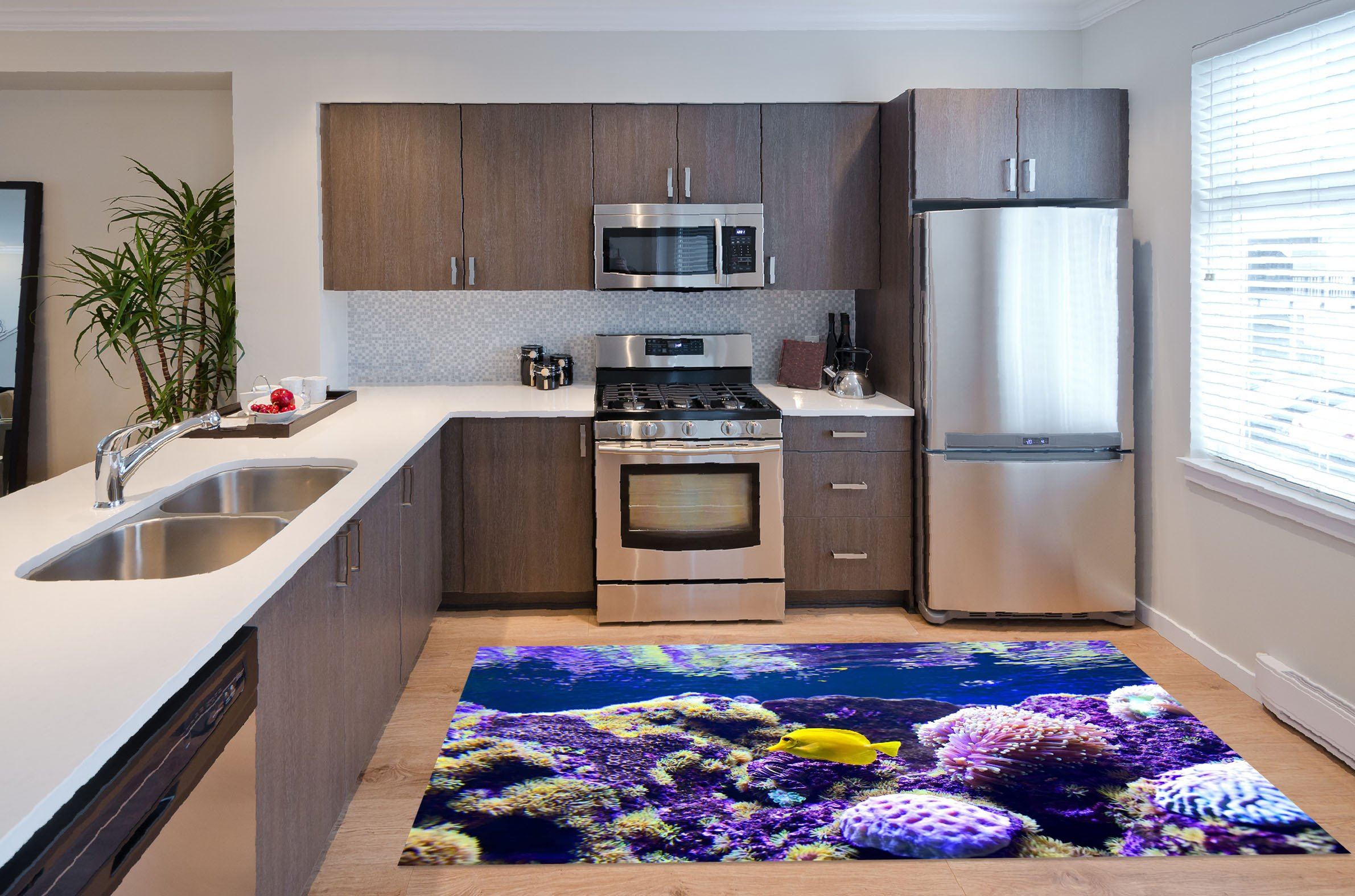 3D Pretty Seabed 125 Kitchen Mat Floor Mural Wallpaper AJ Wallpaper 