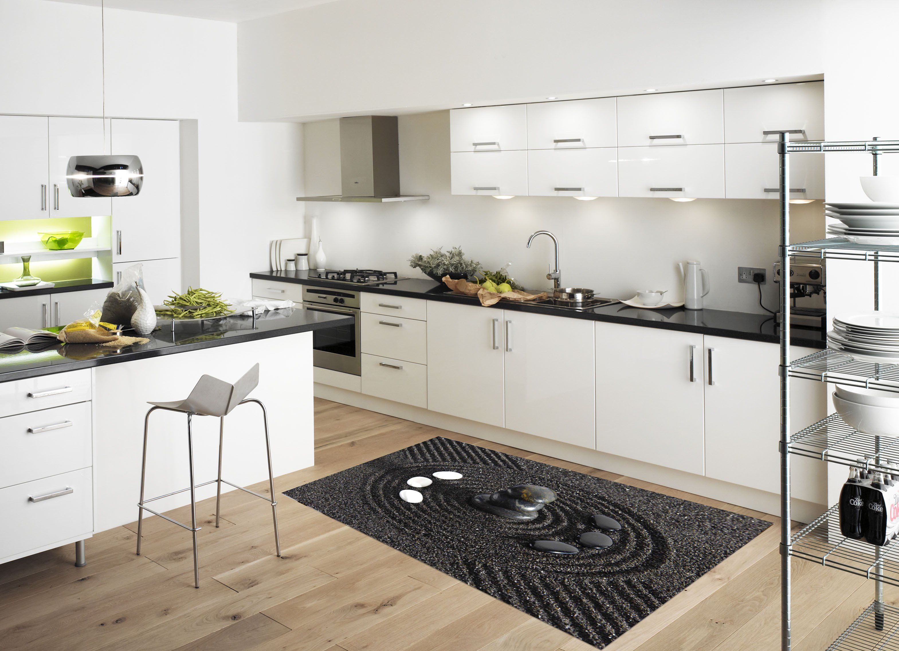 3D Stones Pattern 082 Kitchen Mat Floor Mural Wallpaper AJ Wallpaper 