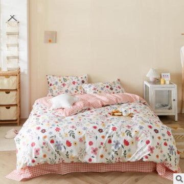 3D Little Flowers 50073 Bed Pillowcases Quilt