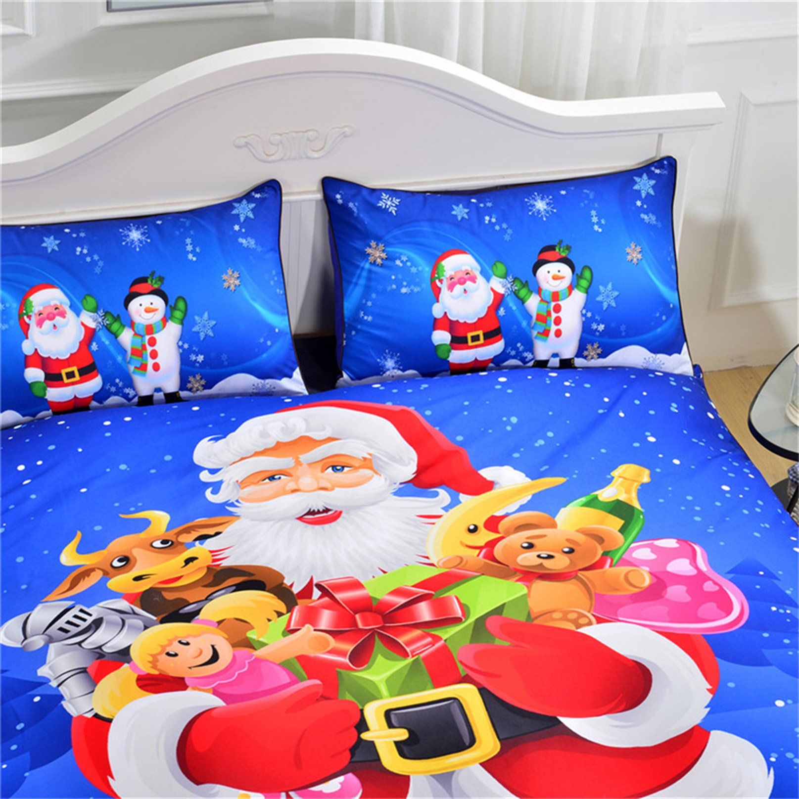 3D Santa Claus 175 Bed Pillowcases Quilt Wallpaper AJ Wallpaper 