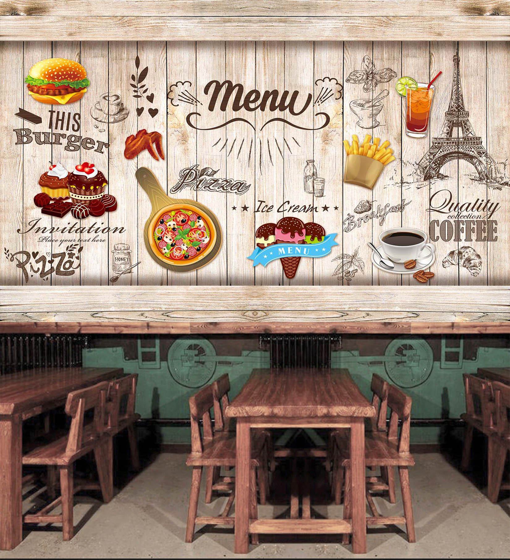 3D Pizza Ice Cream 470 Wallpaper AJ Wallpaper 2 