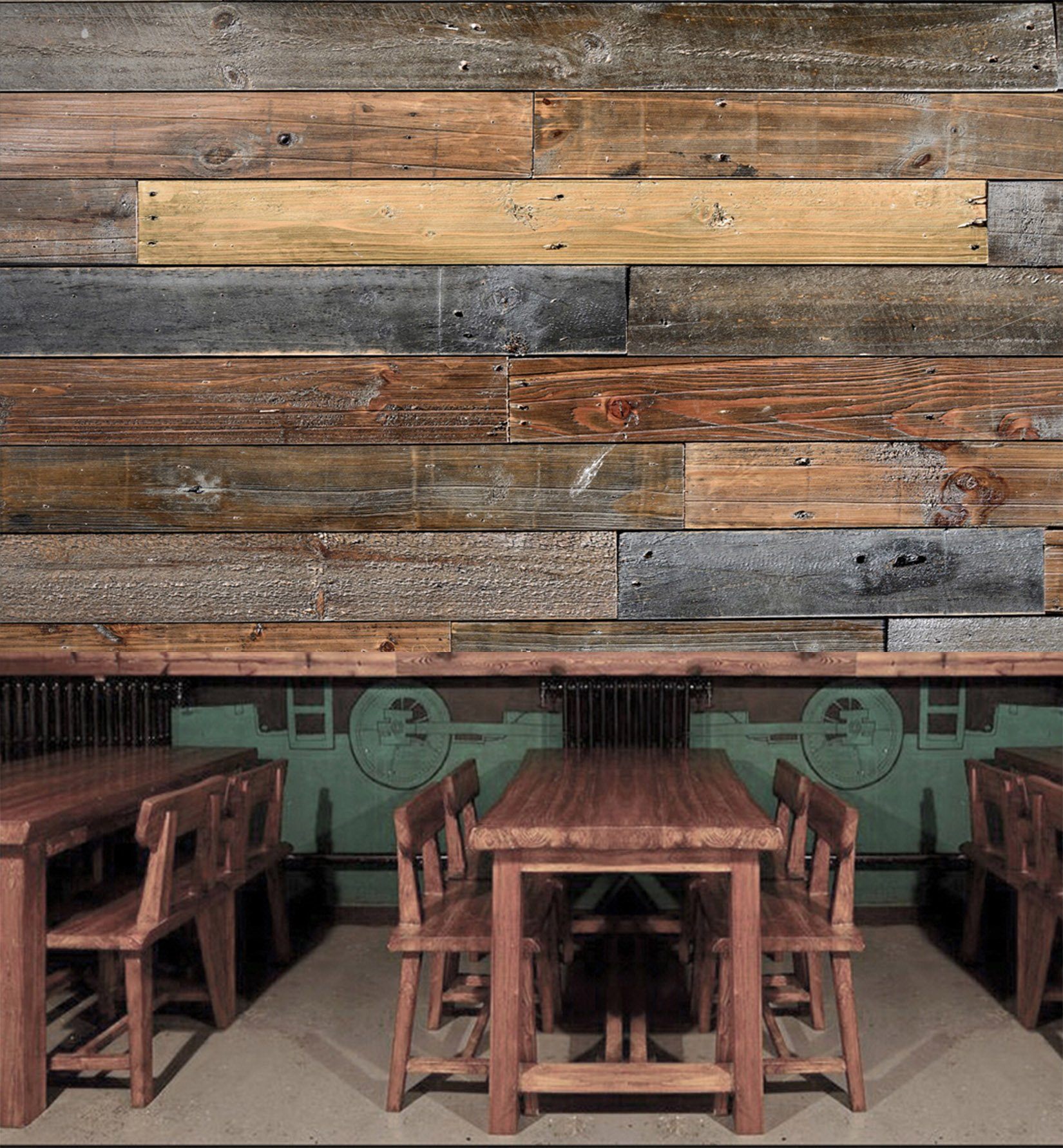 3D Wooden Board 047 Wallpaper AJ Wallpaper 