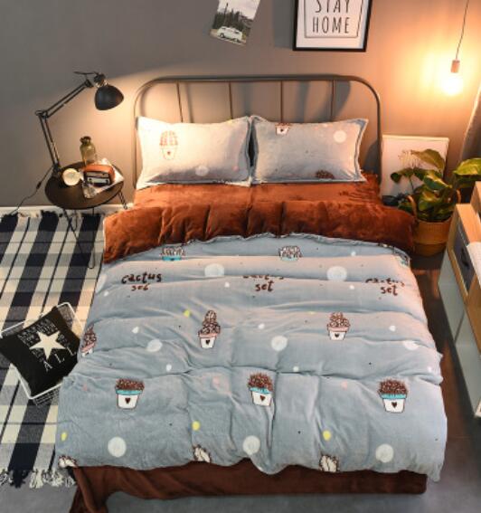 3D Flower Pot 13198 Bed Pillowcases Quilt