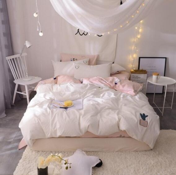 3D White Pink Potted Plants 20281 Bed Pillowcases Quilt