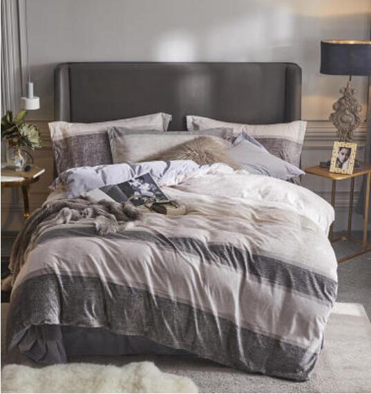3D Brown Gradient 20001 Bed Pillowcases Quilt