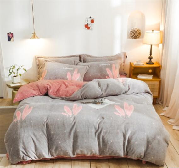3D Gray 20099 Bed Pillowcases Quilt