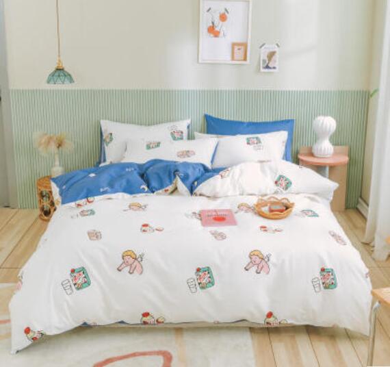 3D Little Angel 40074 Bed Pillowcases Quilt