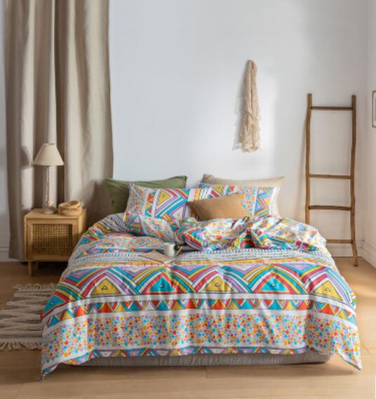 3D Color Totem Pattern 30050 Bed Pillowcases Quilt