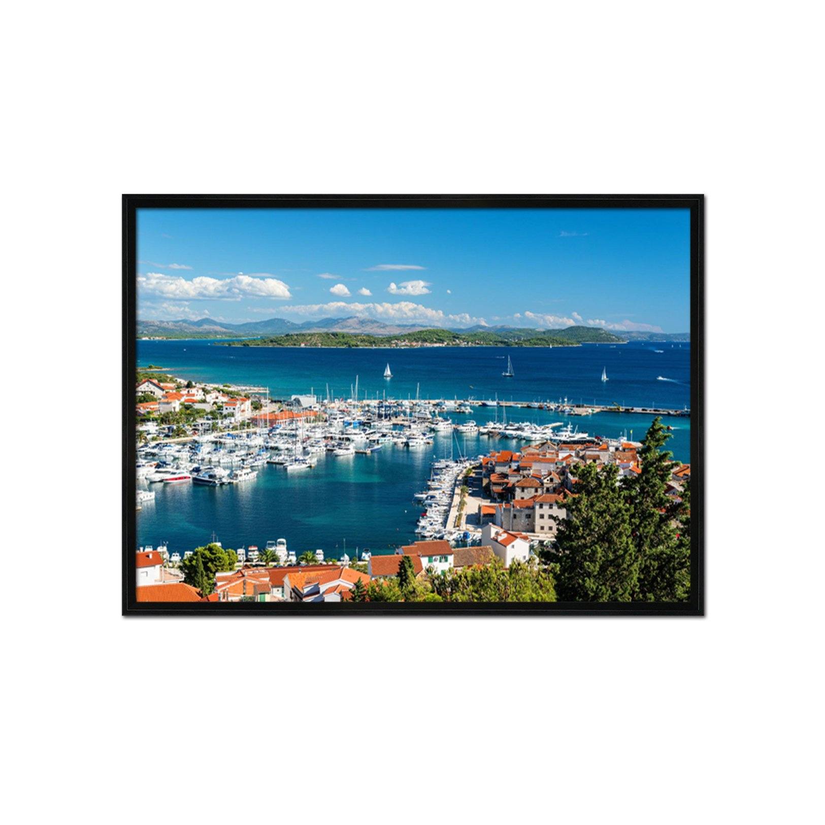 3D Sea Vessel 187 Fake Framed Print Painting Wallpaper AJ Creativity Home 